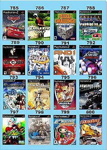 Catálogo Jogos Playstation 2 (Ps2) - 673 à 678 - Fenix GZ - 16 anos no  mercado!