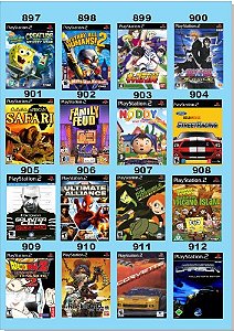 Catálogo Jogos Playstation 2 (Ps2) - 753 à 768 - Fenix GZ - 16 anos no  mercado!