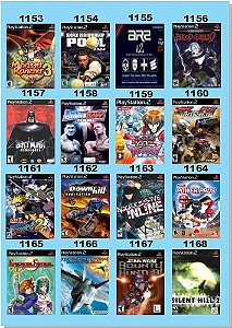 Catálogo Jogos Playstation 2 (Ps2) - 609 à 624 - Fenix GZ - 16 anos no  mercado!