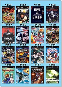 Catálogo Jogos Playstation 2 (Ps2) - 753 à 768 - Fenix GZ - 16 anos no  mercado!