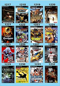 Catálogo Jogos Playstation 2 (Ps2) - 769 à 784 - Fenix GZ - 16 anos no  mercado!
