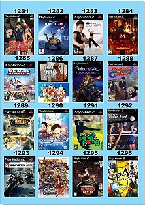 Catálogo Jogos Playstation 2 (Ps2) - 209 à 224 - Fenix GZ - 16