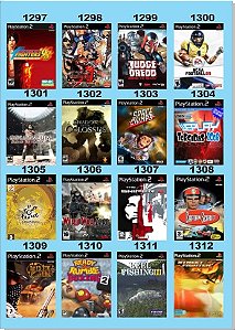 Catálogo Jogos Playstation 2 (Ps2) - 673 à 678 - Fenix GZ - 16 anos no  mercado!