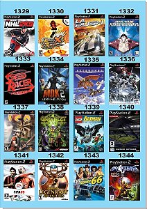 Catálogo Jogos Playstation 2 (Ps2) - 673 à 678 - Fenix GZ - 16 anos no  mercado!