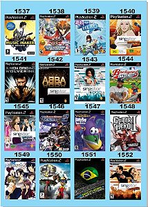 Catálogo Jogos Playstation 2 (Ps2) - 753 à 768 - Fenix GZ - 16 anos no  mercado!