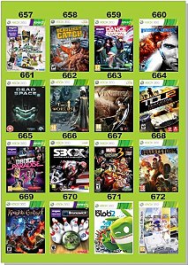 Catálogo Jogos Xbox 360 - 993 à 1152 - Fenix GZ - 16 anos no mercado!