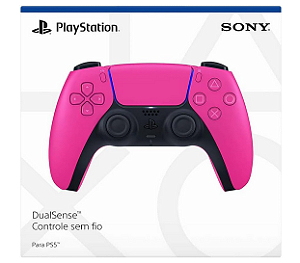 Controle Ps5 Dualsense Nova Pink Sem Fio Sony