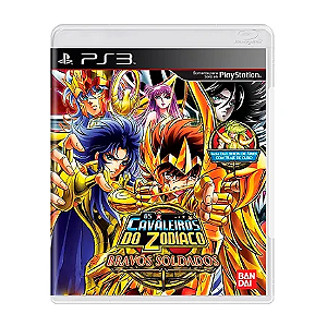 Os Cavaleiros do Zodíaco Bravos Soldados - Ps3 (USADO)