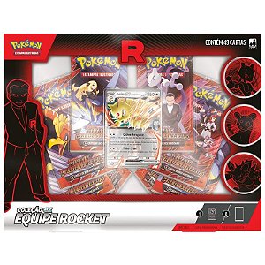 Box Pokémon Coleção Equipe Rocket Persian EX