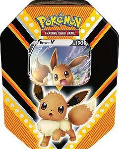 Lata Pokémon Evolução Eevee - Jolteon V