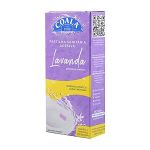 Pastilha Adesiva 10g Lavanda 2un COALA