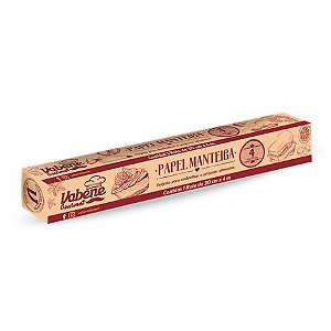 PAPEL MANTEIGA GOURMET 30CMX4M VABENE