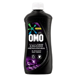 SABAO LIQUIDO OMO ROUPAS FINAS DELICADAS PRETAS 900ML