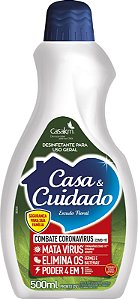 DESINFETANTE CASA & CUIDADO ESCUDO FLORAL 500 ML