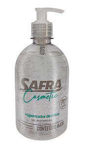 ALCOOL SAFRA GEL 70° PUMP 440G