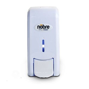 Dispenser p/sabonete liq./alcool gel 800ml. (c/reserv. valv. Xpro) branco New Classic - Nobre