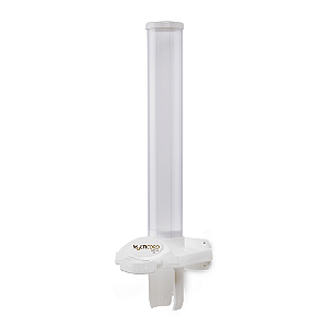 Dispenser poupador de copos 50ml branco Coffe - Nobre