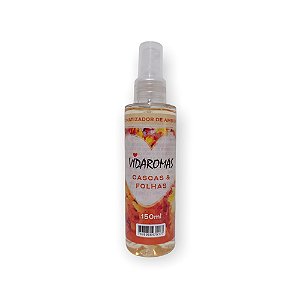 AROMATIZADOR DE AMBIENTES (SPRAY) CASCAS & FOLHAS 150ML VIDAROMAS