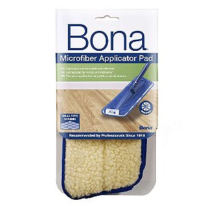 Bona® Pad Para Mop - Refil Aplicador lã sintética
