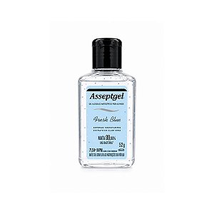 Gel Antisséptico Fresh Blue e Aloe Vera 52g Asseptgel Start