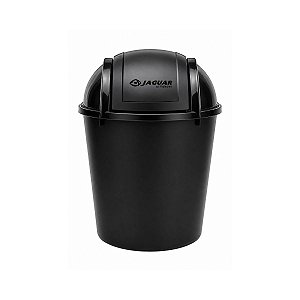 Lixeira Basculante para Pia 5,5L Preto Jaguar