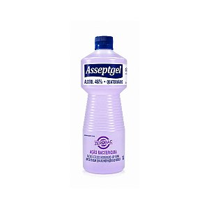Desinfetante Zerobac Lavanda 1L Asseptgel Start