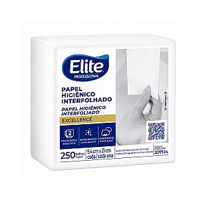 Papel Higienico Interfolhado Cai Cai Elite Excellence F.DUPLA 250 Folhas
