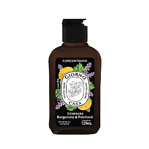 LIMPADOR CONCENTRADO DE SUPERFICIE GIORNO CASA ESSENCES BERGAMOTA E PATCHOULI 120ML