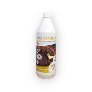 W&W PROTETOR E ACABAMENTO ACETINADO MADEIRA PLASTICA 1L