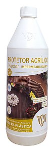 W&W PROTETOR E ACABAMENTO ACETINADO MADEIRA PLASTICA 1L