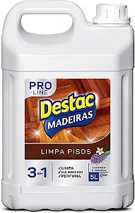 LIMPADOR DESTAC 5L PISOS MADEIRA PRO LINE