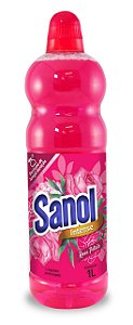 LIMPADOR PERFUMADO ROSE PETALS SANOL 1LT