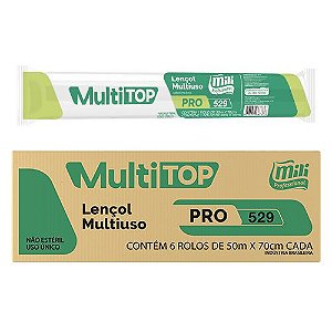 LENCOL MULTIUSO PRO 27GR 70CMX50MTS CX 6ROLOS MILI