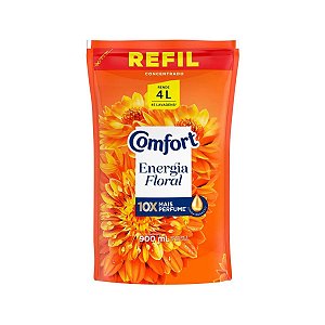Amaciante de Roupas Concentrado Energia Floral 900ml Comfort
