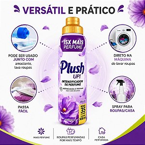 Intensificador de Perfume Plush Up Mystic 500ml Sanol