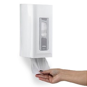 Dispenser Cai-Cai – p/ Papel Higiênico – Branco – Street Nobre