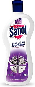 LIMPADOR MULTIUSO SAPONACEO SANOL CREMOSO LAVANDA 500ML