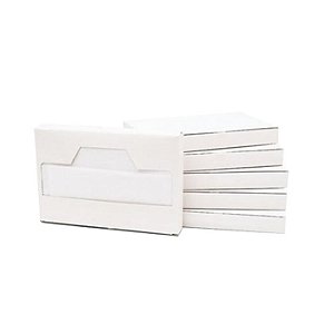 Protetor de papel descartavel p/assento sanitario c/40un. (cx. pequena) - Goedert