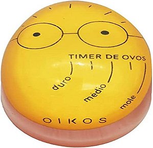 TIMER DE COZIMENTO PARA OVOS - OIKOS AMARELO