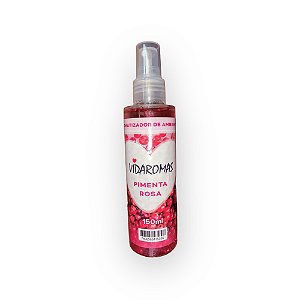AROMATIZADOR DE AMBIENTES (SPRAY)  PIMENTA ROSA 150ML VIDAROMAS