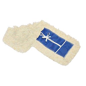 Refil mop po algodao 40cmX15cm. (refil p/sup.) branco - Nobre