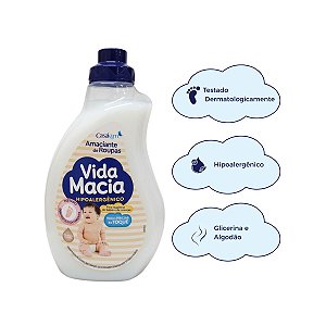 VIDA MACIA AMACIANTE GLICERINA & ALGODAO 500ML