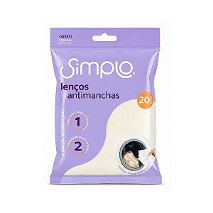Lenços Antimanchas 20 pecas Simplo
