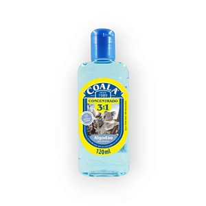 DESINFETANTE CONCENTRADO 3 EM 1 COALA ALGODAO 120ML