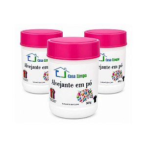 Kit Alvejante Sem Cloro em Pó com 3 Uni. Casa Limpa