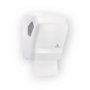 Toalheiro Bobina Puxa e Corta Branco  - Premisse