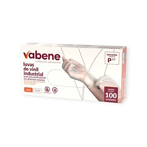 LUVA VINIL PROTECAO INDUSTRIAL C/PO P 100UN - VABENE