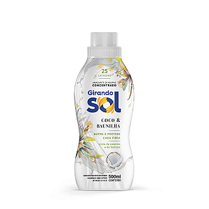 AMACIANTE GIRANDO SOL CONCENTRADO COCO & BAUNILHA 500ml