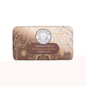 SABONETE EM BARRA GIORNO BAGNO AMBER LATTE 180G