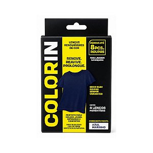 Lencos Renovadores de Cor Colorin Azul Marinho